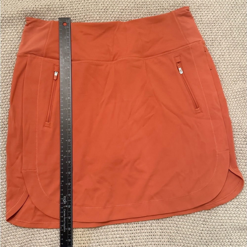 Athleta Vibrant Orange Golf Skort
